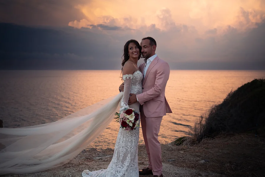 Sunset Wedding